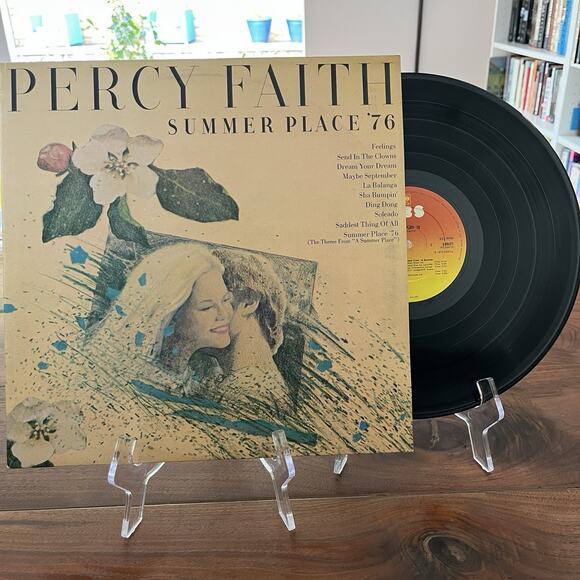 Percy Faith Summer Place '76 Vinyl LP 1975 CBS S 69221 - Picture 1 of 7